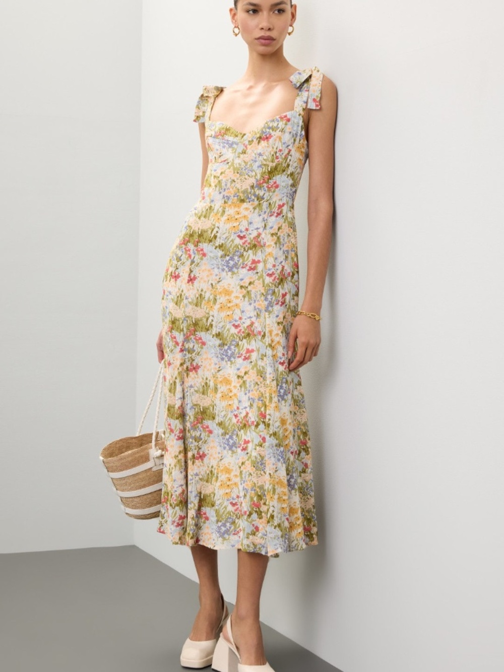 Gorgeous Reformation Nadira Dress Size 14